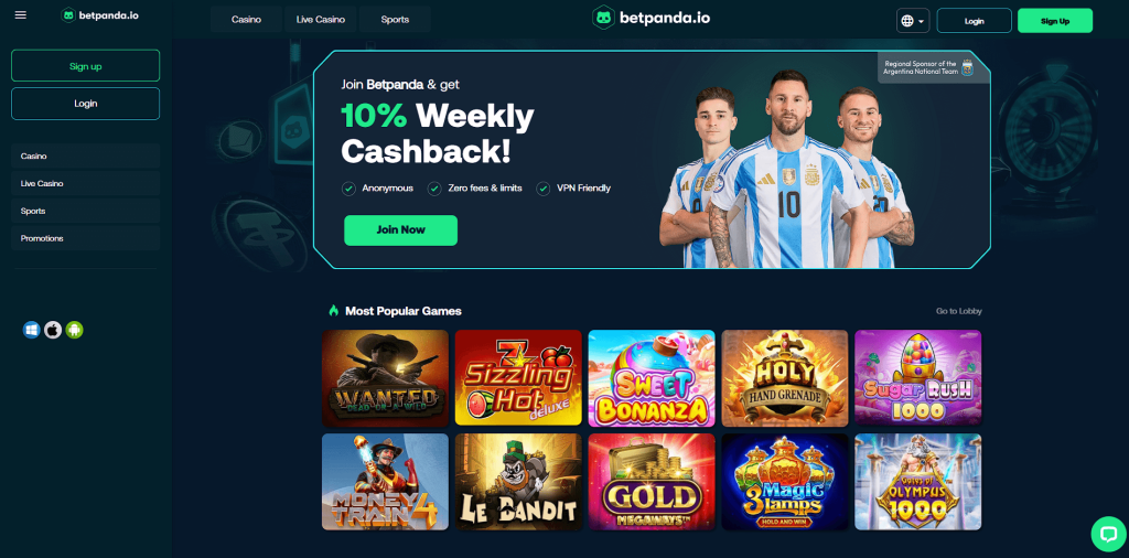 BetPanda - North Dakota online casinos